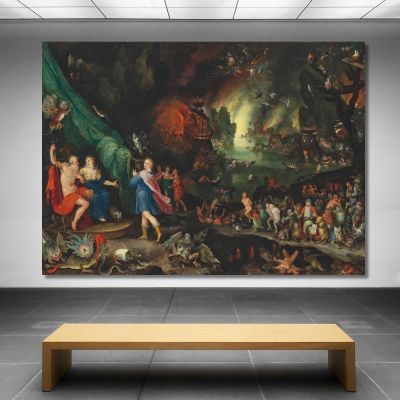 Orphée Aux Enfers Jan Brueghel The Elder jbe30 canvas print 