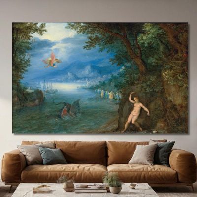 Perseus And Andromeda Jan Brueghel The Elder jbe31 canvas print 