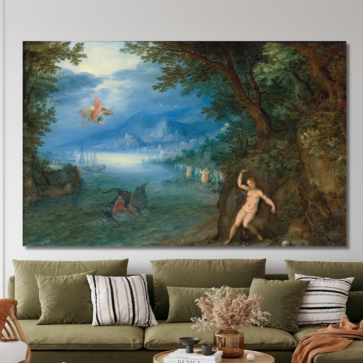 Perseus And Andromeda Jan Brueghel The Elder jbe31 canvas print 