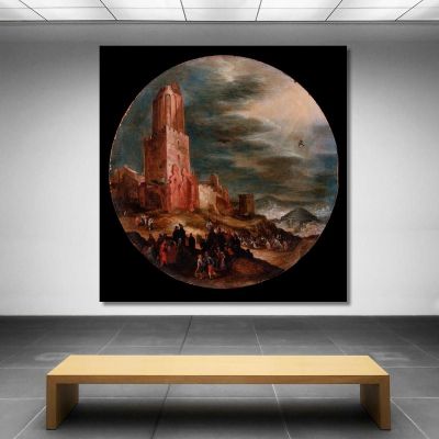 Road To Golgotha Jan Brueghel The Elder jbe35 canvas print 