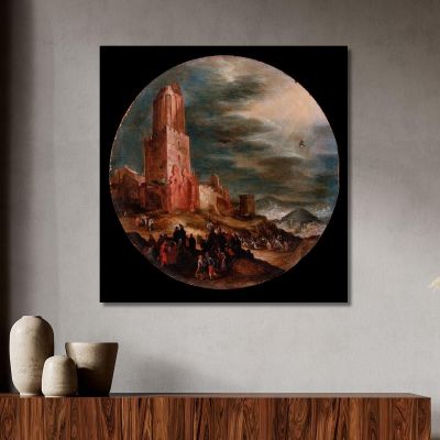 Road To Golgotha Jan Brueghel The Elder jbe35 canvas print 