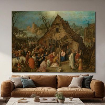 The Adoration Of The Magi Jan Brueghel The Elder jbe37 canvas print 