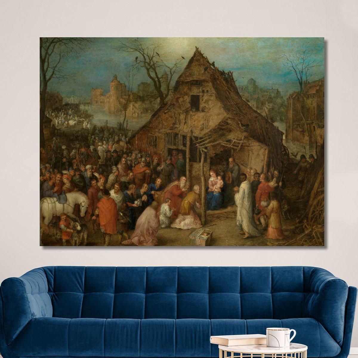 The Adoration Of The Magi Jan Brueghel The Elder jbe37 canvas print 