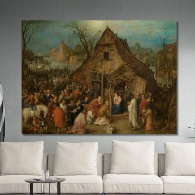 The Adoration Of The Magi Jan Brueghel The Elder jbe37 canvas print 