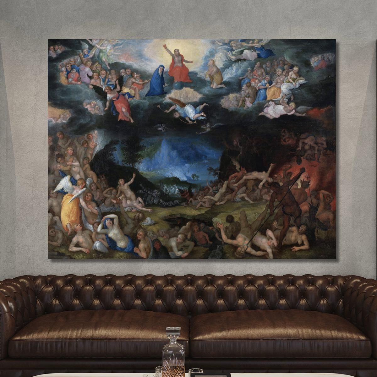 The Last Judgement Jan Brueghel The Elder jbe38 canvas print 