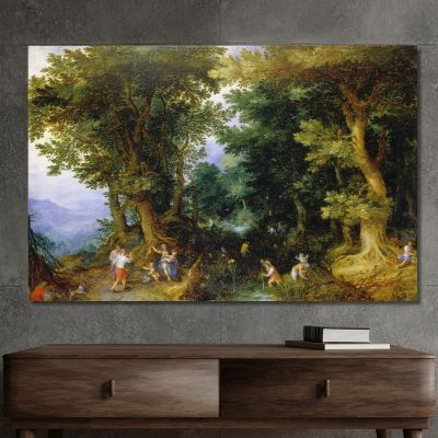 The Mocking Of Latona Jan Brueghel The Elder jbe39 canvas print 