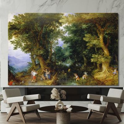 The Mocking Of Latona Jan Brueghel The Elder jbe39 canvas print 