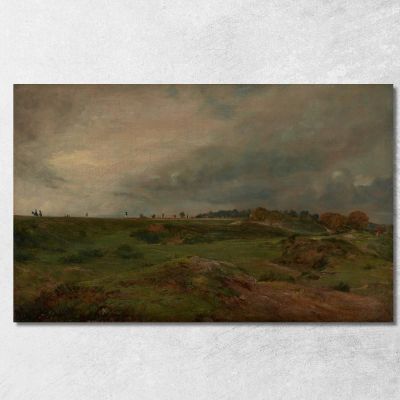 A Road Across Hampstead Heath John Constable jcn6 canvas print 
