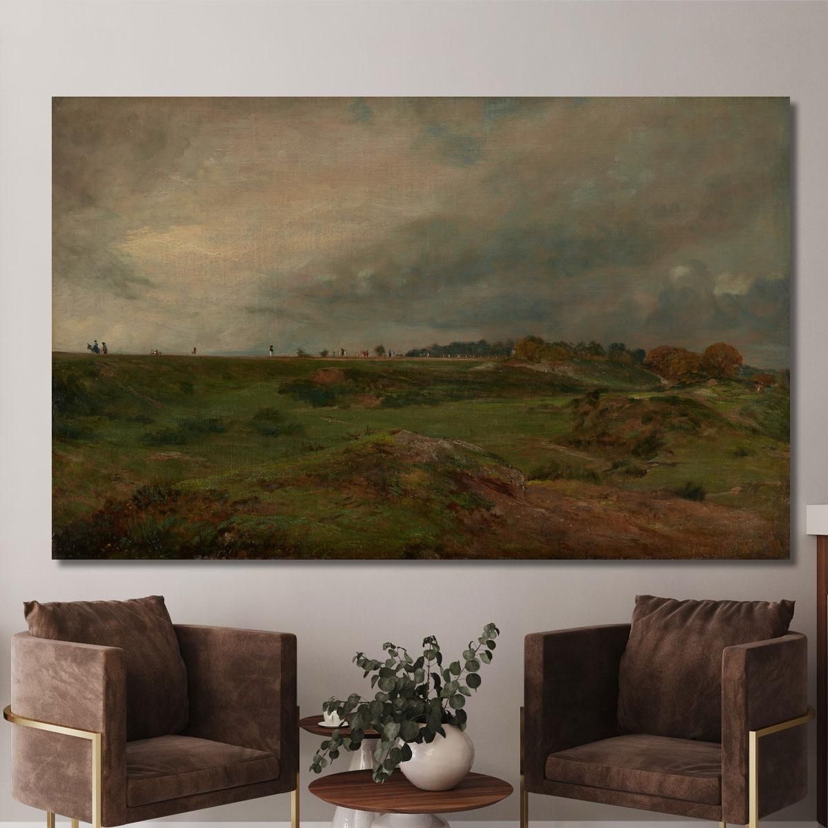 A Road Across Hampstead Heath John Constable jcn6 canvas print 