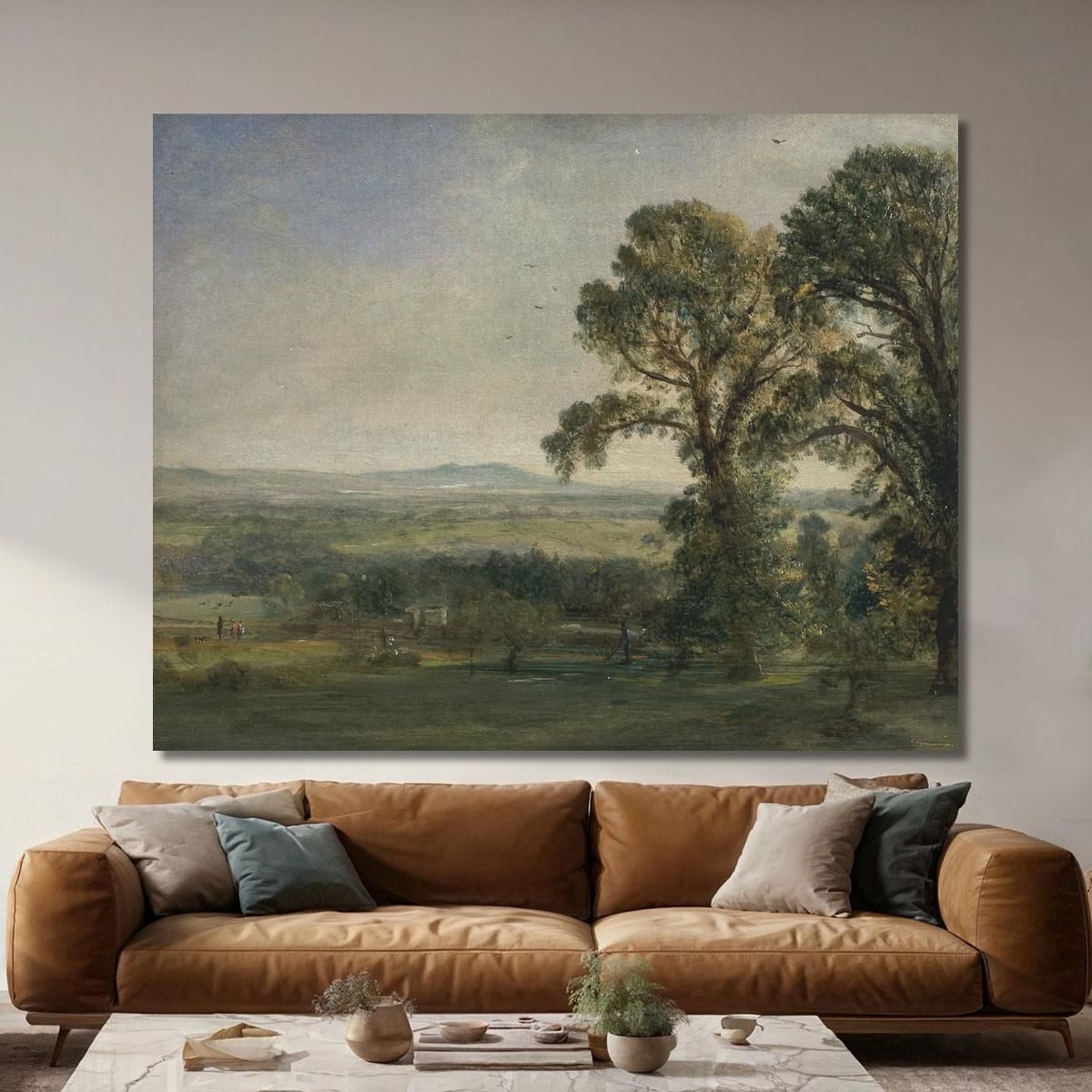 Bardon Hill Coleorton Hall John Constable jcn14 canvas print 