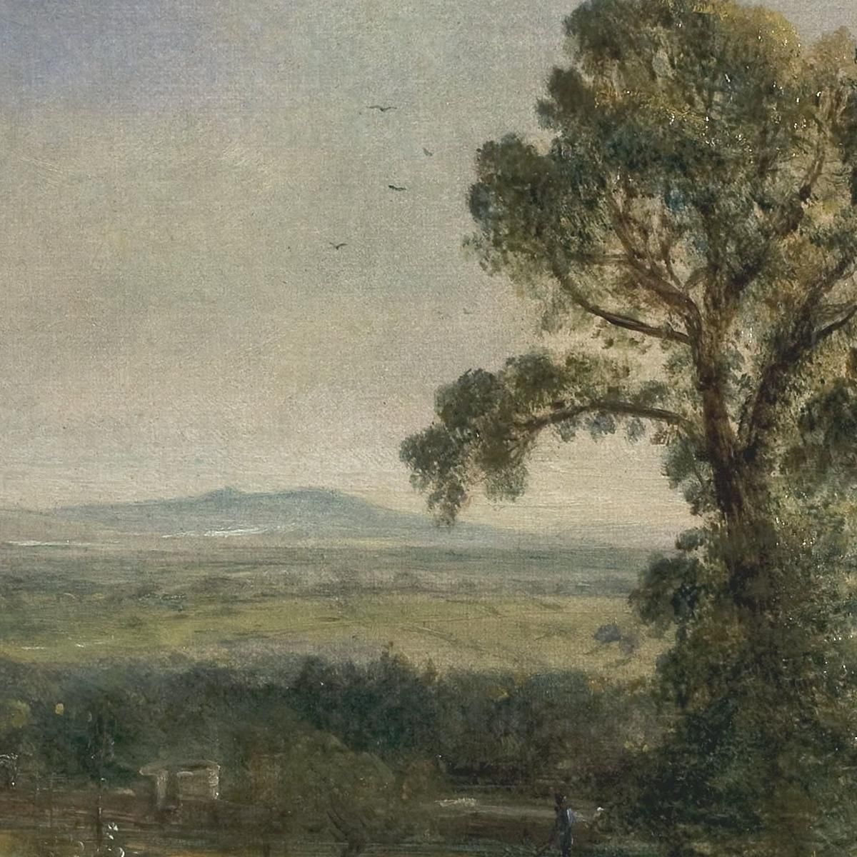 Bardon Hill Coleorton Hall John Constable jcn14 canvas print