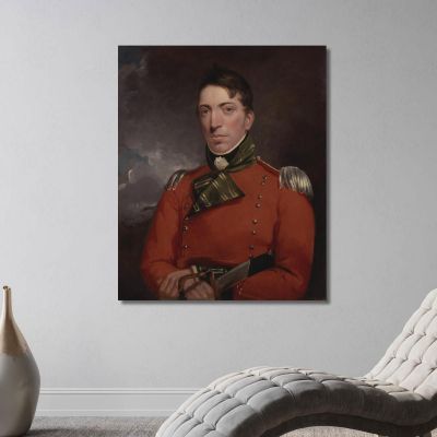 Captain Richard Gubbins John Constable jcn17 canvas print 