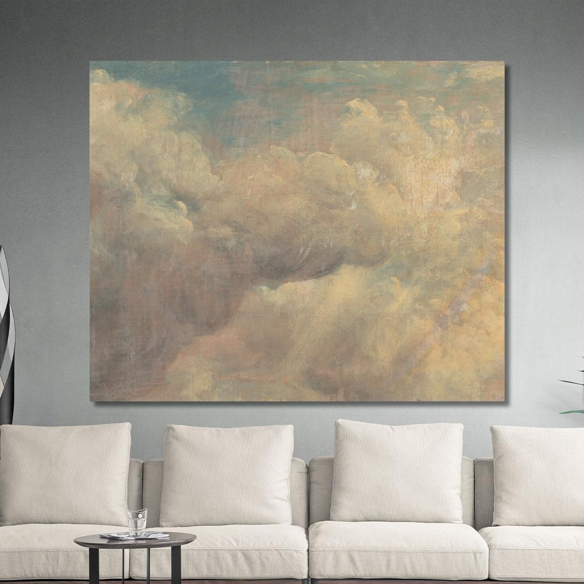 Cloud Study 6 John Constable jcn21 canvas print 