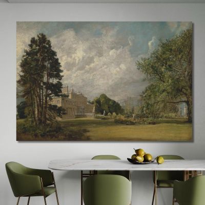 Malvern Hall Warwickshire John Constable jcn58 canvas print 