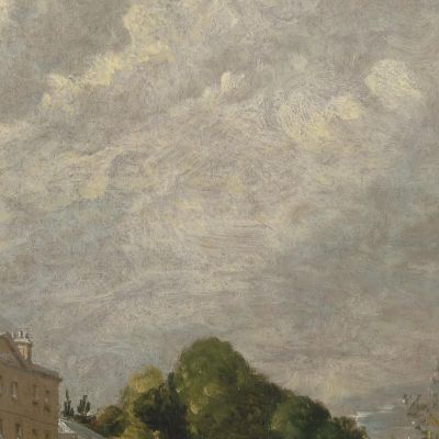 Malvern Hall Warwickshire John Constable jcn58 canvas print