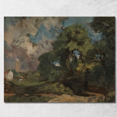 Stoke-By-Nayland John Constable jcn80 canvas print 