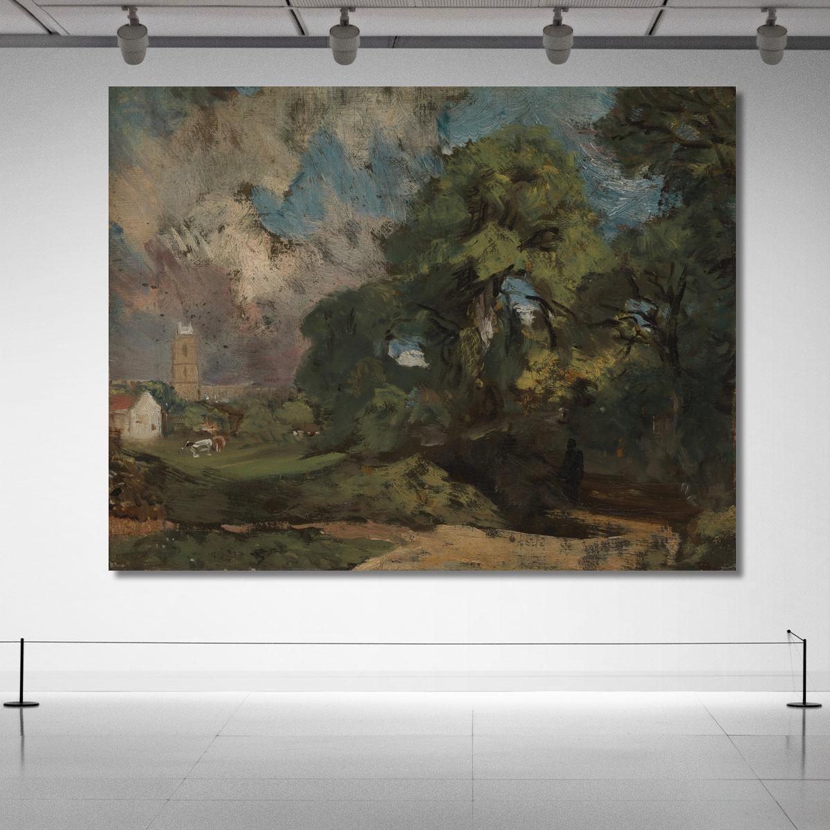 Stoke-By-Nayland John Constable jcn80 canvas print 
