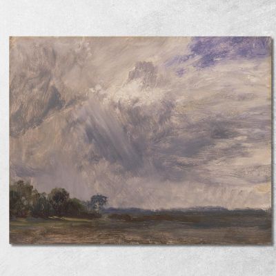 Study Of A Cloudy Sky John Constable jcn84 canvas print 