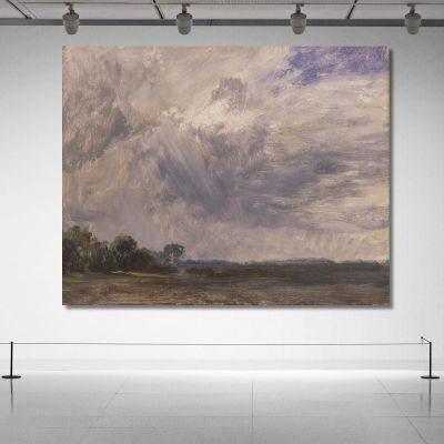 Study Of A Cloudy Sky John Constable jcn84 canvas print 
