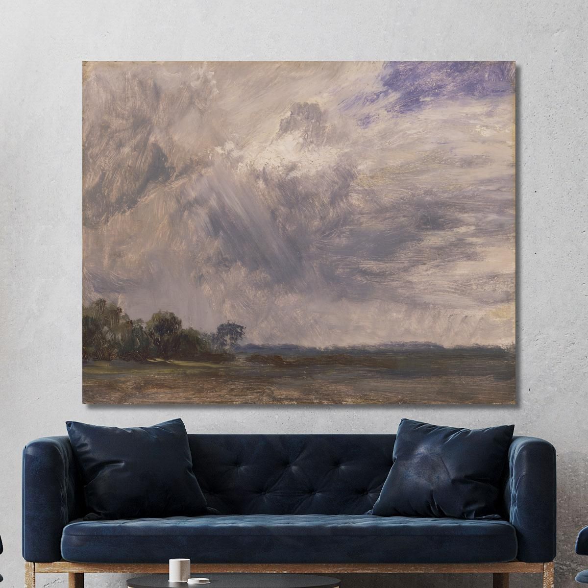 Study Of A Cloudy Sky John Constable jcn84 canvas print 