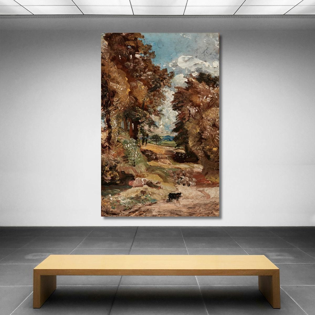 The Cornfield John Constable jcn90 canvas print 