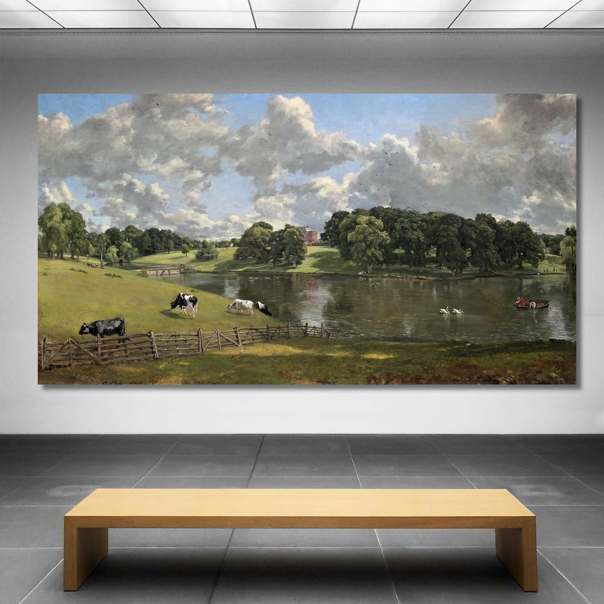 Wivenhoe Parkessex John Constable jcn102 canvas print 