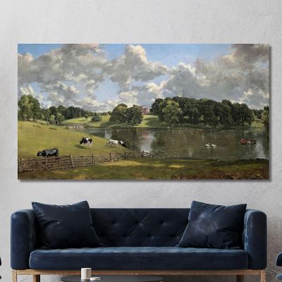 Wivenhoe Parkessex John Constable jcn102 canvas print 