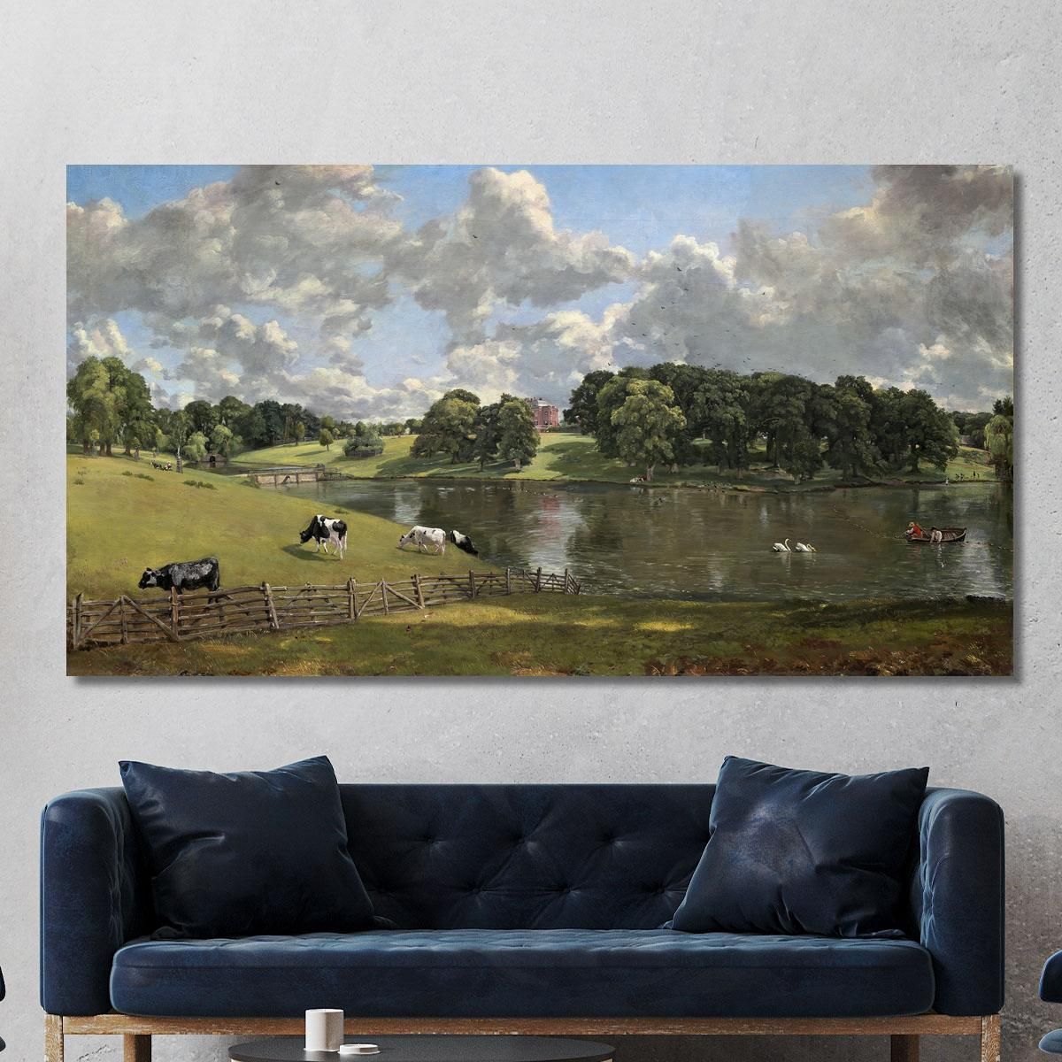 Wivenhoe Parkessex John Constable jcn102 canvas print 