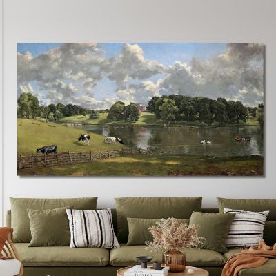 Wivenhoe Parkessex John Constable jcn102 canvas print 