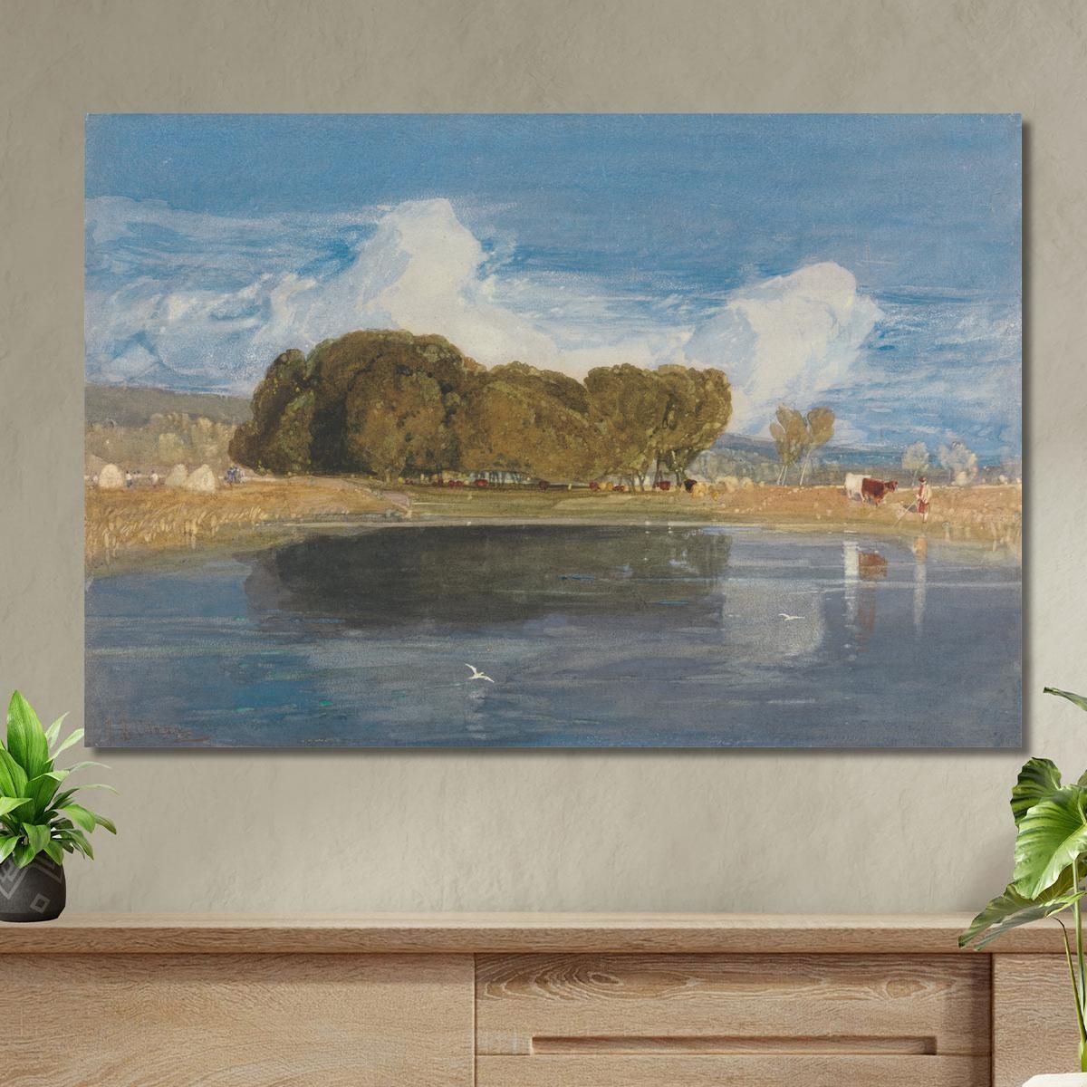 A Summer Day John Sell Cotman jsc3 canvas print 