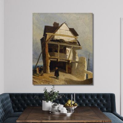 Ruined House John Sell Cotman jsc46 canvas print 