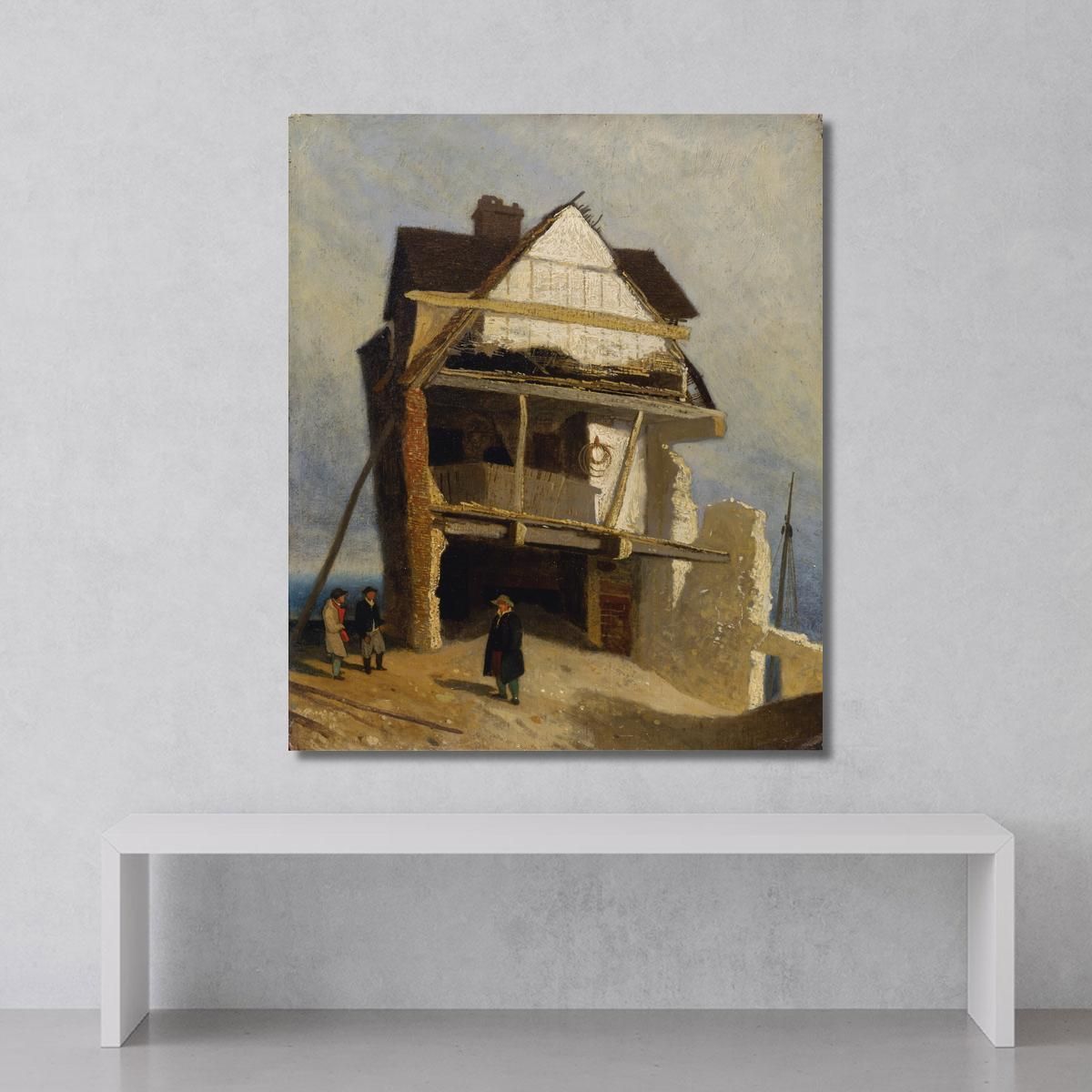 Ruined House John Sell Cotman jsc46 canvas print 
