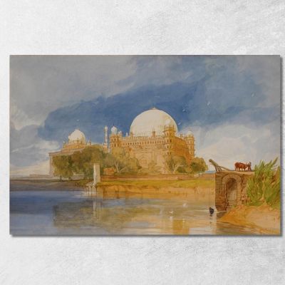 Sultan Mahamed Shah'S Tomb Bejapore India John Sell Cotman jsc53 canvas print 