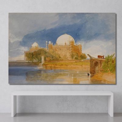 Sultan Mahamed Shah'S Tomb Bejapore India John Sell Cotman jsc53 canvas print 