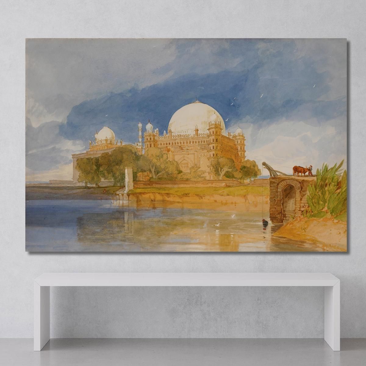 Sultan Mahamed Shah'S Tomb Bejapore India John Sell Cotman jsc53 canvas print 