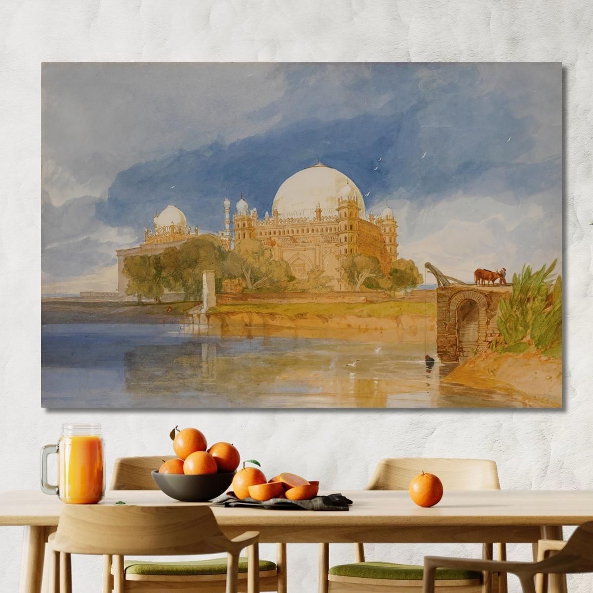 Sultan Mahamed Shah'S Tomb Bejapore India John Sell Cotman jsc53 canvas print 