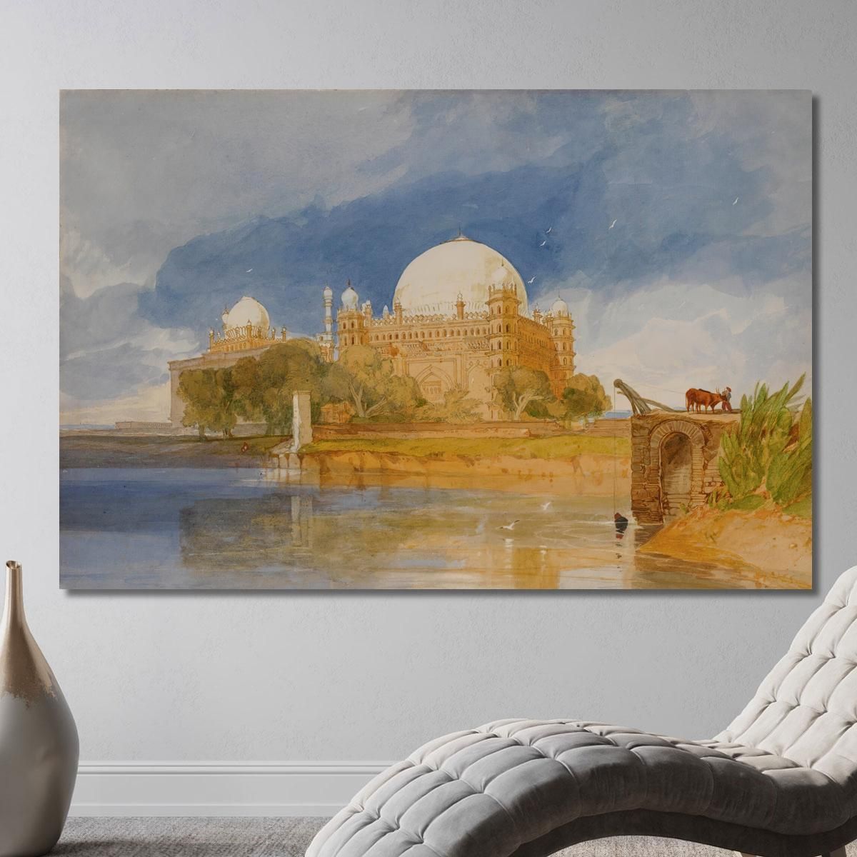 Sultan Mahamed Shah'S Tomb Bejapore India John Sell Cotman jsc53 canvas print 