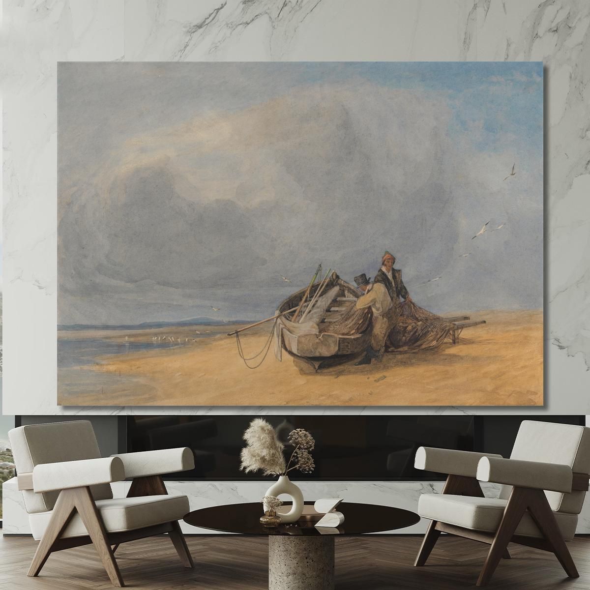 Yarmouth Sands Norfolk John Sell Cotman jsc64 canvas print 