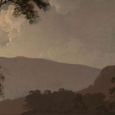 A Moonlit Landscape Joseph Wright of Derby jwd4 canvas print