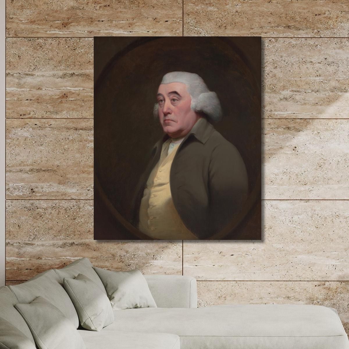 Dr. Richard Wright Joseph Wright of Derby jwd14 canvas print 