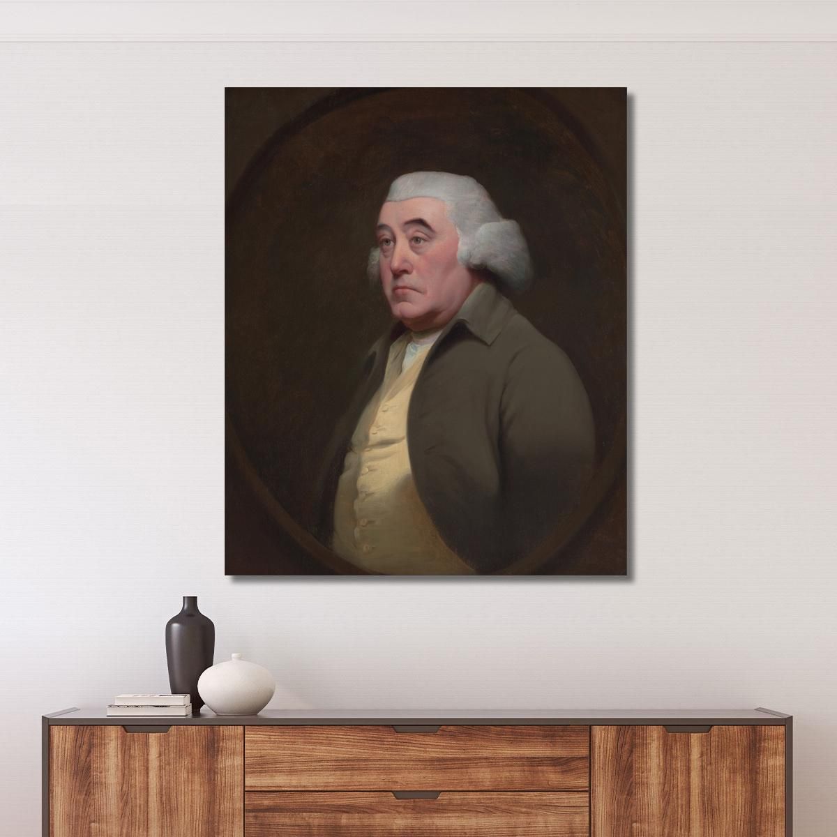 Dr. Richard Wright Joseph Wright of Derby jwd14 canvas print 