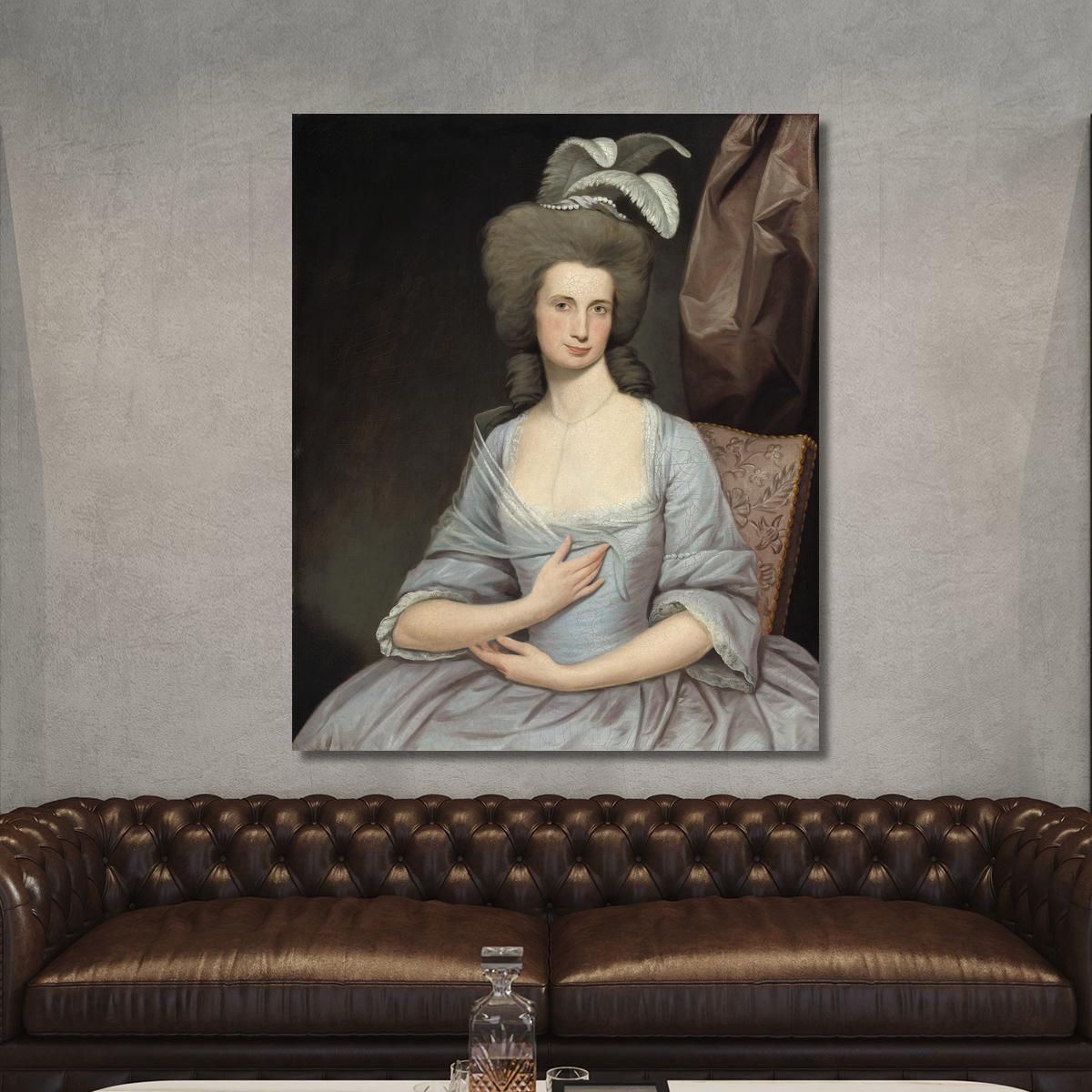 Elizabeth Stevens Carle Joseph Wright of Derby jwd16 canvas print 