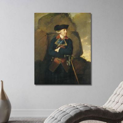 Portrait Of A Gentleman 3 Joseph Wright of Derby jwd33 canvas print 