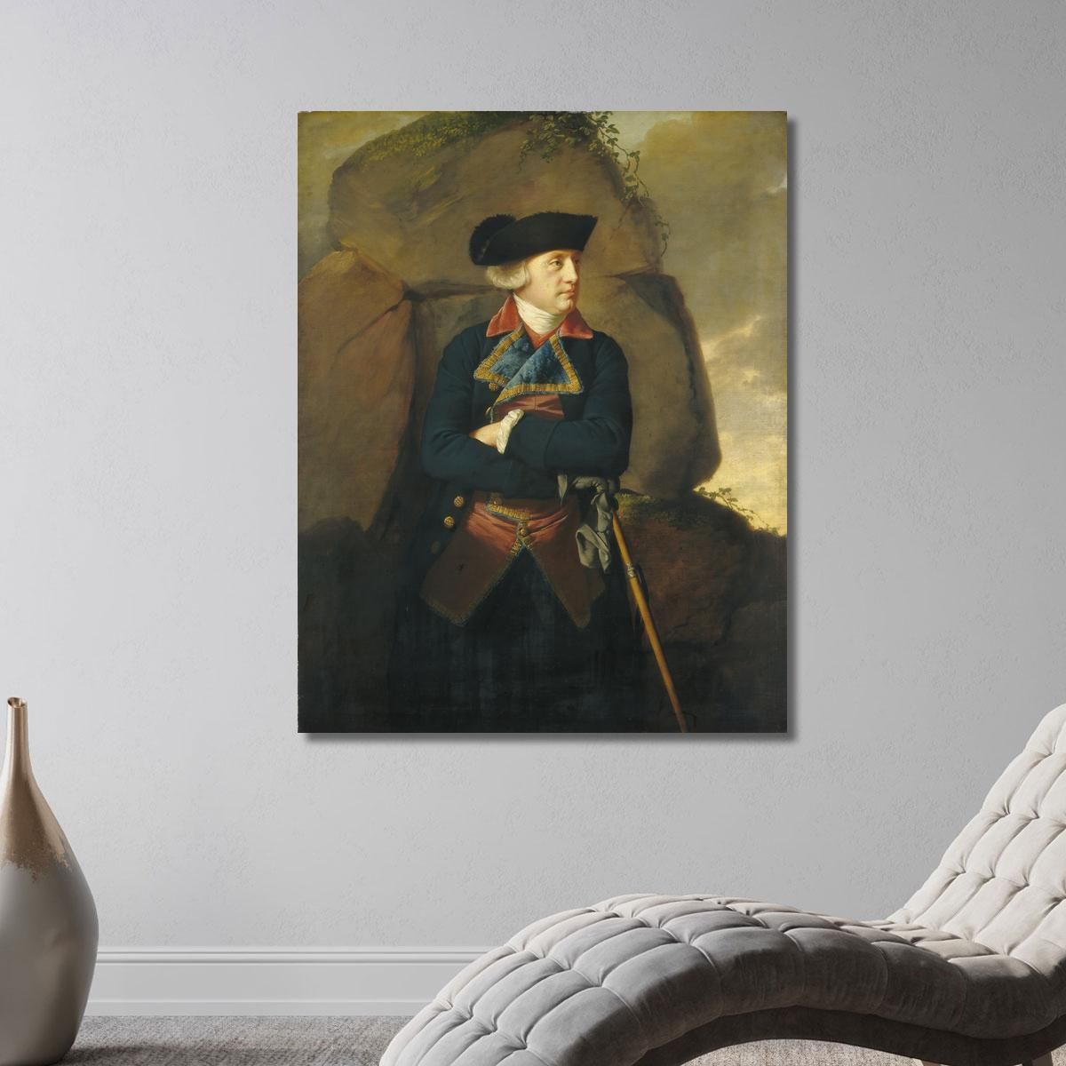 Portrait Of A Gentleman 3 Joseph Wright of Derby jwd33 canvas print 