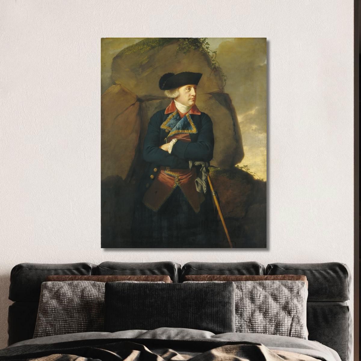 Portrait Of A Gentleman 3 Joseph Wright of Derby jwd33 canvas print 