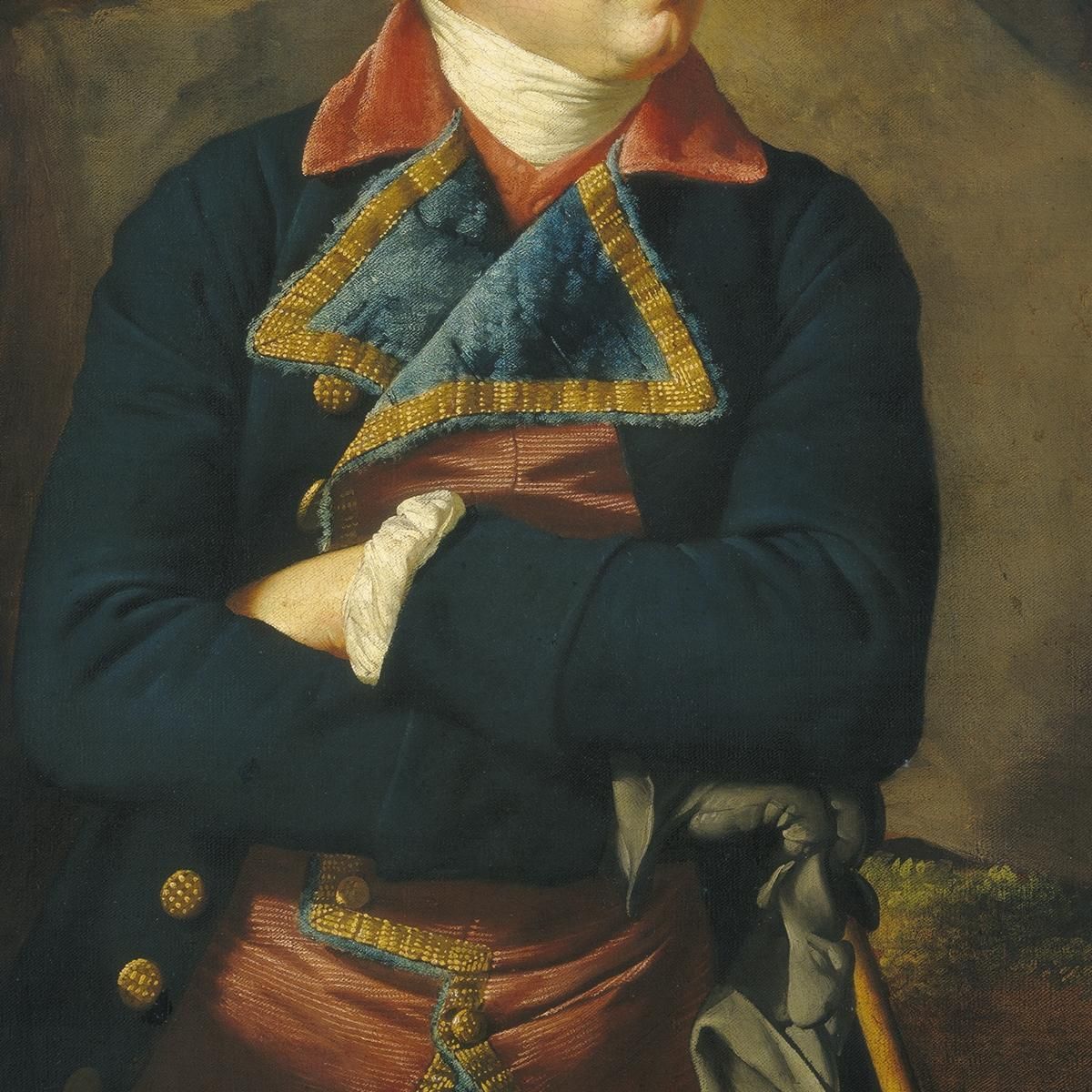 Portrait Of A Gentleman 3 Joseph Wright of Derby jwd33 canvas print