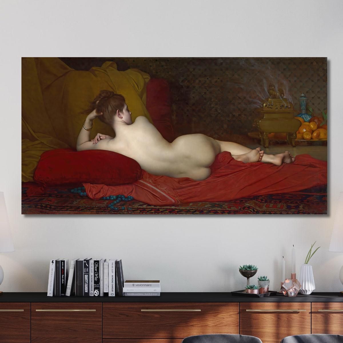 Odalisque 2 Jules Joseph Lefebvre jle13 canvas print 