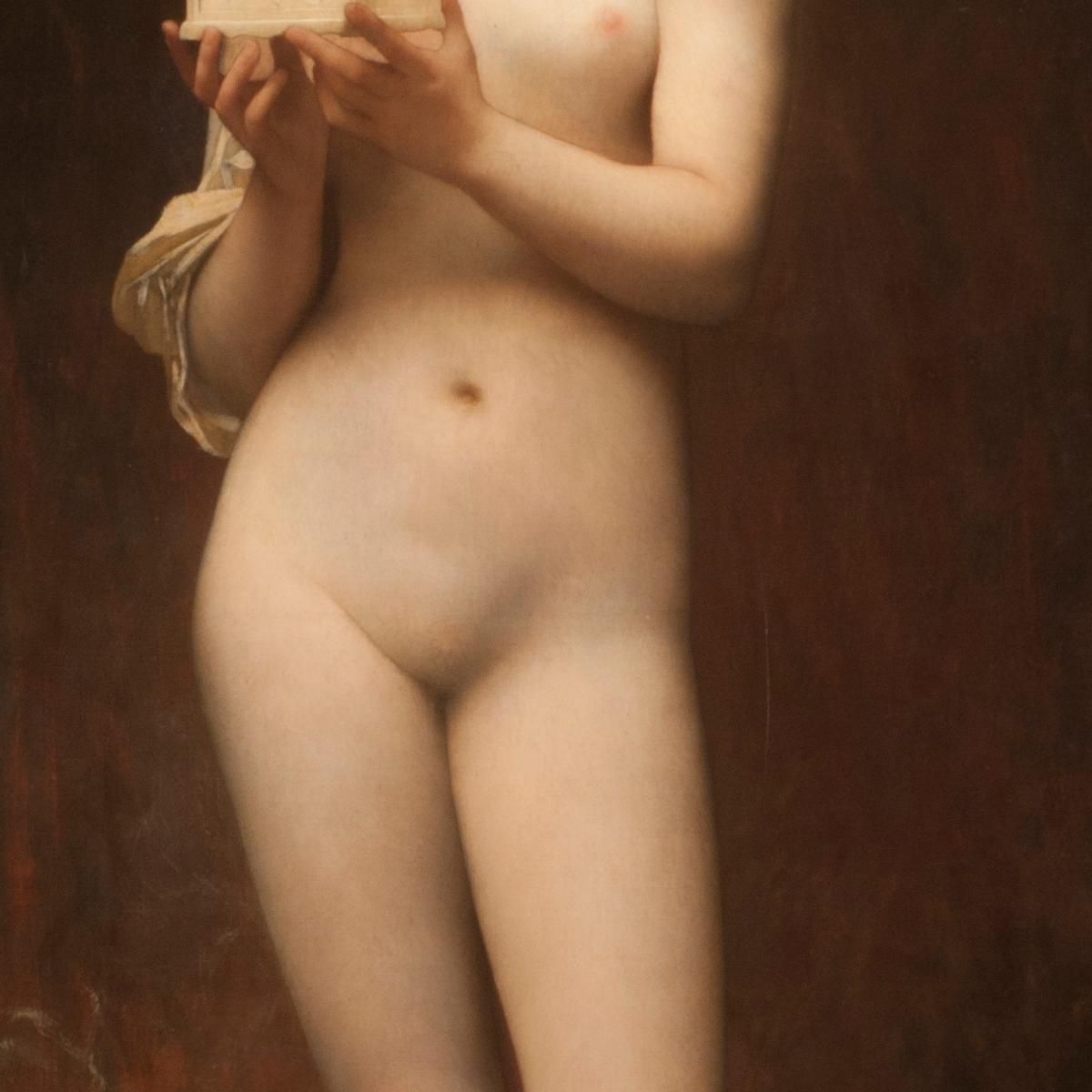 Pandora Jules Joseph Lefebvre jle15 canvas print