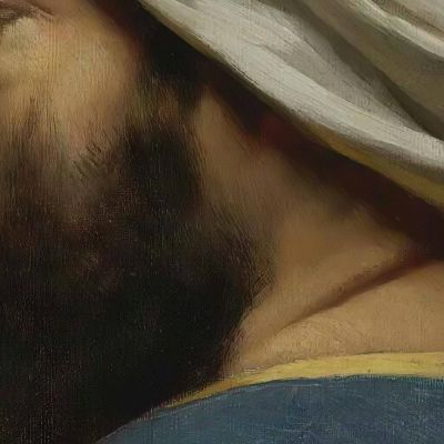 Portrait Of An Ottoman Jules Joseph Lefebvre jle17 canvas print