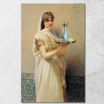 Servant Jules Joseph Lefebvre jle19 canvas print 